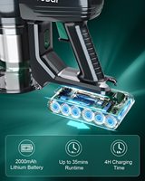 Laresar odkurzacz domowy moc ssania odkurzacz samochodowy pionowy czysty odkurzacz ręczny zamiatarka maszyna do mycia 3